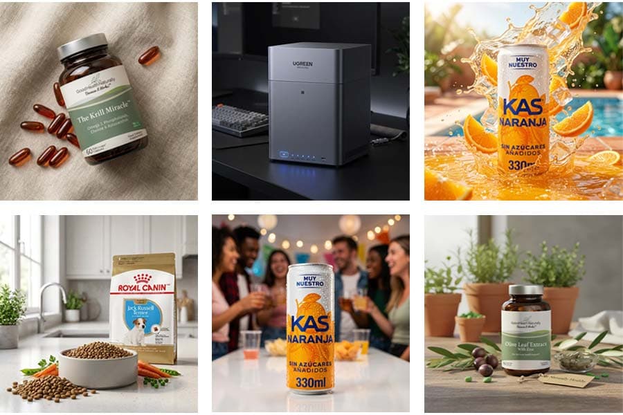 AI lifestyle product images