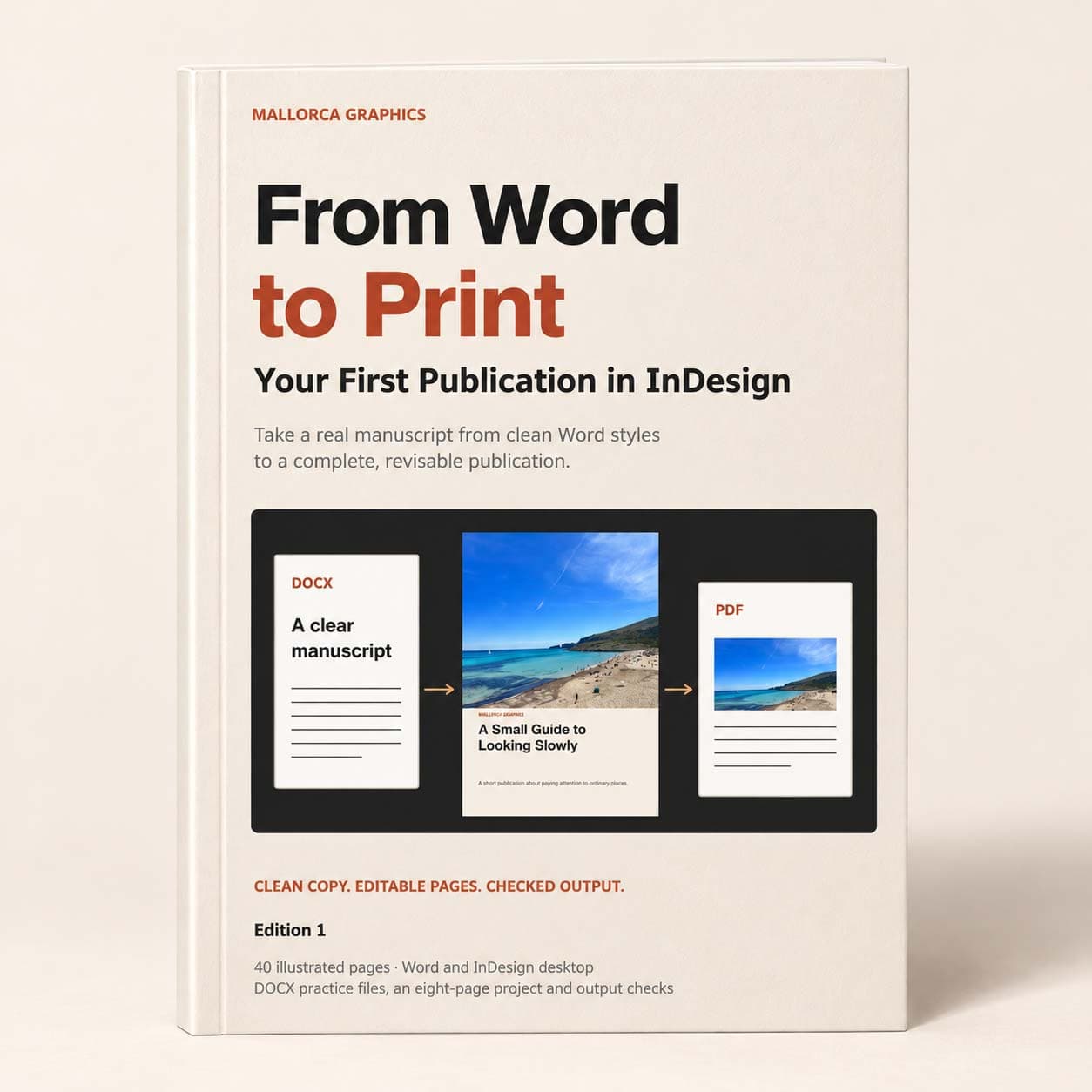 From Word to Print: Your First Publication in InDesign