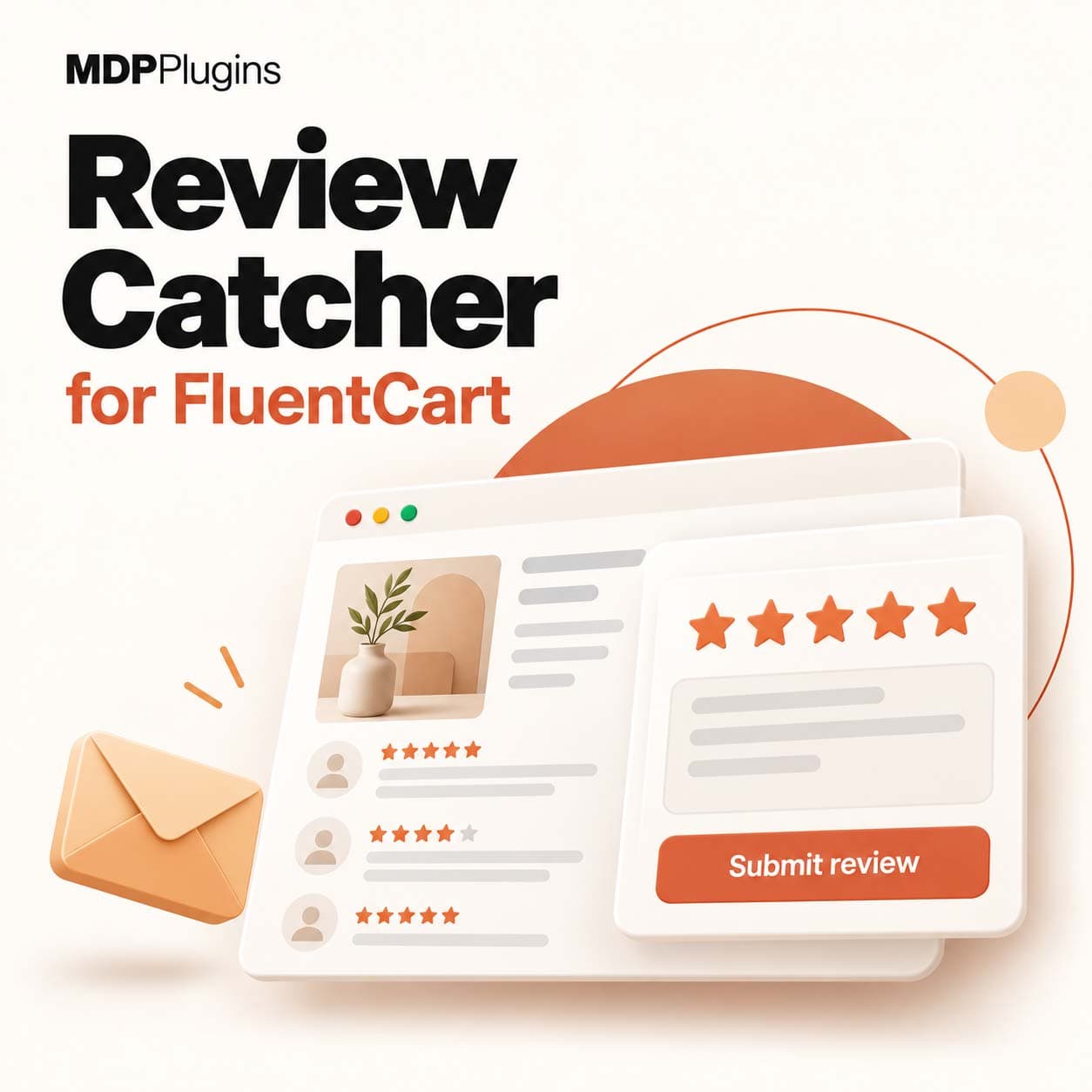 web_Review-Catcher Review Catcher para FluentCart